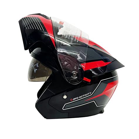 MTM Motorcycle Open Face Helmet Double Visor Motors Helmets Motor Full