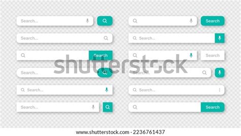 Various Search Bar Templates Internet Browser Stock Vector (Royalty Free) 2236761437 | Shutterstock