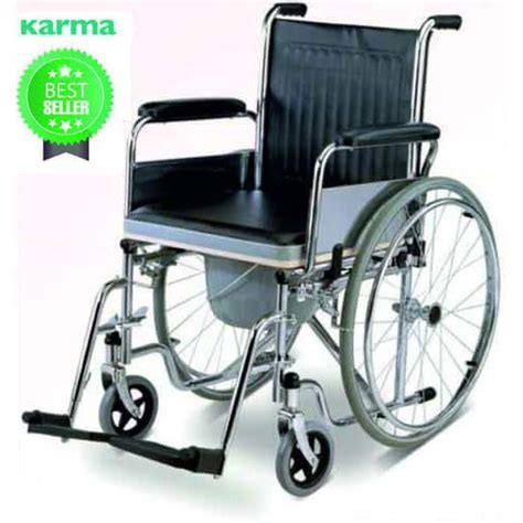 Commod Wheel Chair Rainbow Karma At Rs Commode Wheelchair In