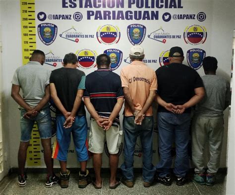 Detienen A Seis Hombres Por Orden De Allanamiento En Pariagu N Diario