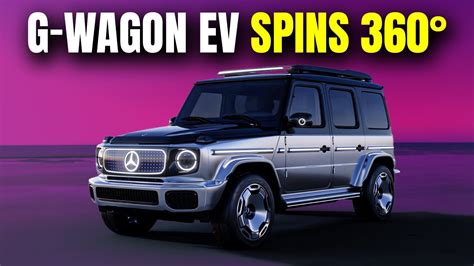 Mercedes G Wagon Ev That Can Turn 360° Youtube