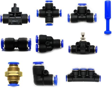 Pneumatic Fittings Py Pu Pv Pe Sa Water Pipes And Tube Connectors