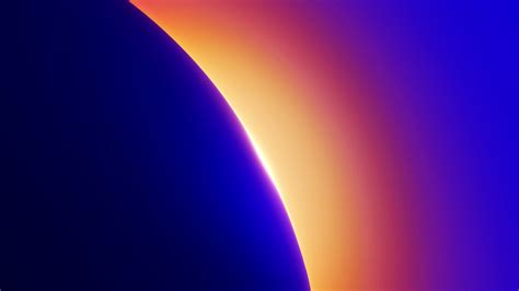 Sunrise Wallpaper 4K, Gradient background