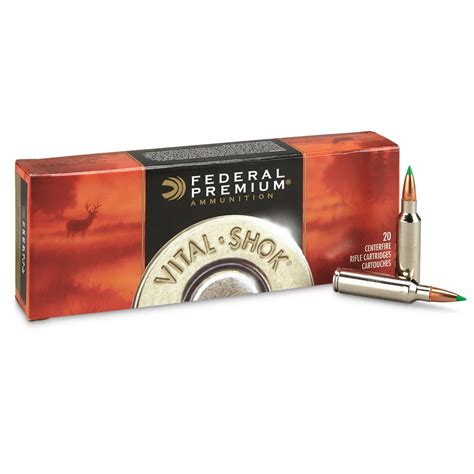 Federal Premium Vital Shok Nosler Partition 300 Win Sh Mag Nbt