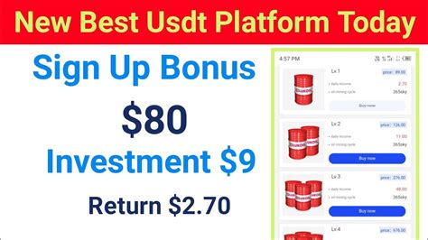 The Latest Long Term Oil Investment Company Sign Up Bonus Usdt