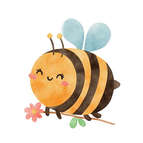 Honey Bee Watercolor 41311001 Png