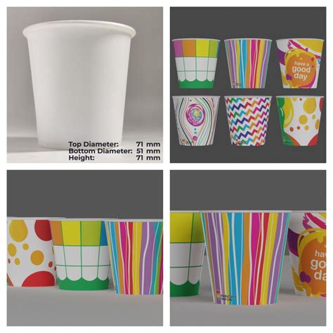 170ml Paricott Printed Paper Cup Manufacturer Supplier From Khandwa