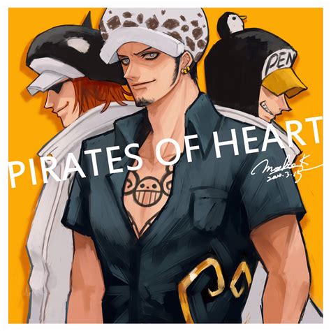 Heart Pirates One Piece Wallpaper By Miyoko Sano