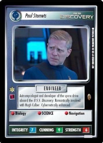 Paul Stamets | Star trek ccg, Star trek ships, Star trek starships