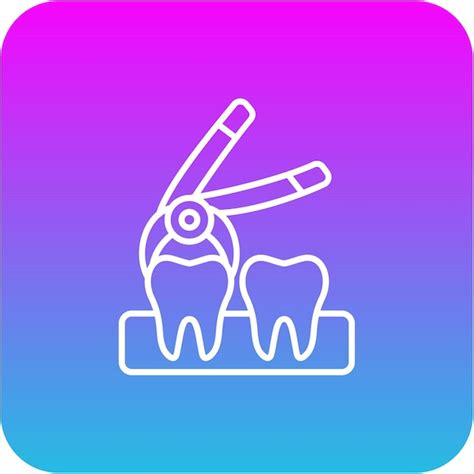 Premium Vector Tooth Extraction Icon