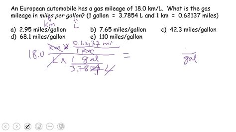 Dimensional Analysis Multiple Choice Question Learn How To Solve Practice Exam 1 Q11 Youtube