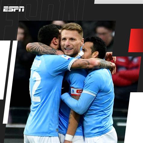 Espn Ecuador On Twitter Gan Lazio Con Goles De Immobile El