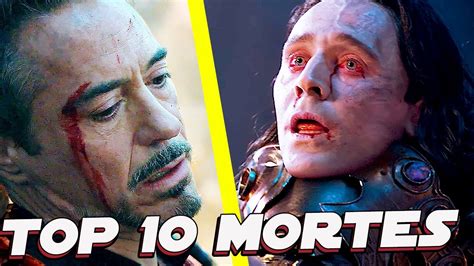 Ranking Top Mortes Mais Tristes Dos Filmes De Super Herois Youtube