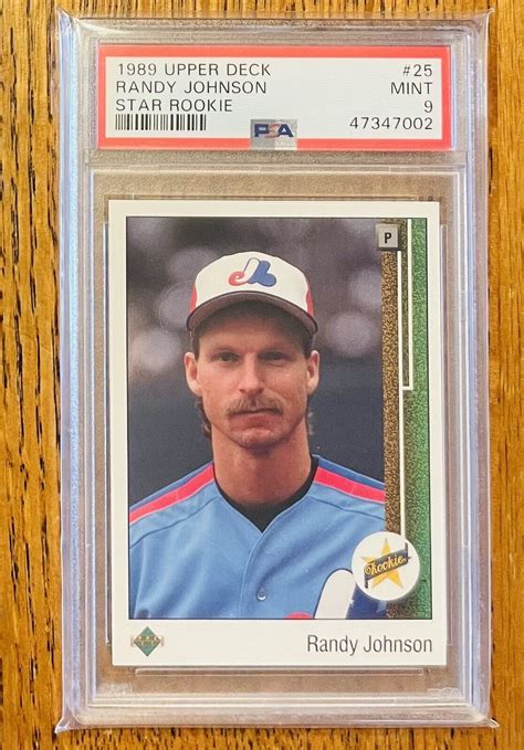 Upper Deck Randy Johnson Rookie Rc Psa Mint Ebay