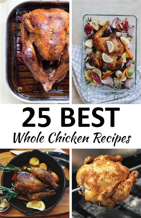 The 25 BEST Whole Chicken Recipes - GypsyPlate