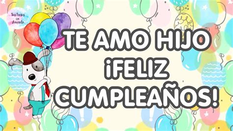 Frases de CUMPLEAÑOS para un HIJO ADULTO YouTube