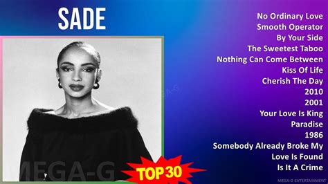 S A D E Mix Best Songs S Music Top Sophisti Pop R B