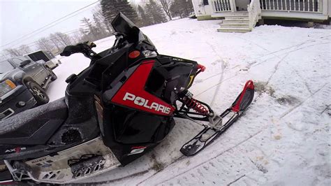 2015 Polaris Axys 800 Ho Pro S Walk Around And Start Up Youtube