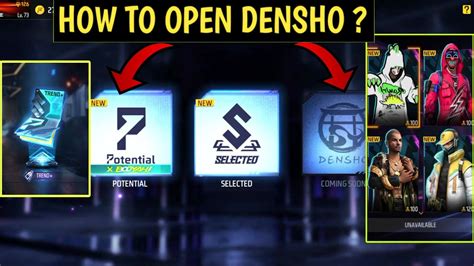 How To Open Densho Trend Ff New Event Free Fire New Event