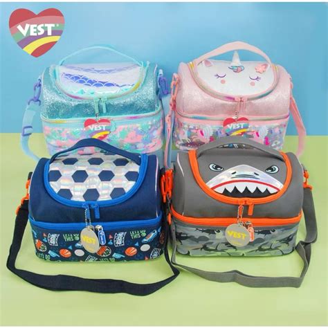 Jual MM NEW VEST LUNCHBAG FASHION KARAKTER ANAK ORIGINAL DAN SET BENTO