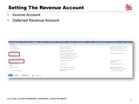 Netsuite Configuring Items For Advance Revenue Management Arm