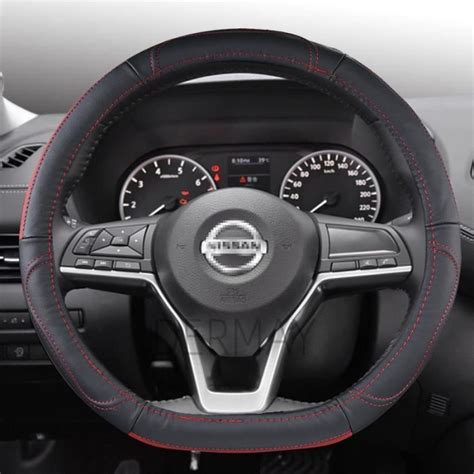 Couvre Volant Rouge Pour Nissan X Trail T En