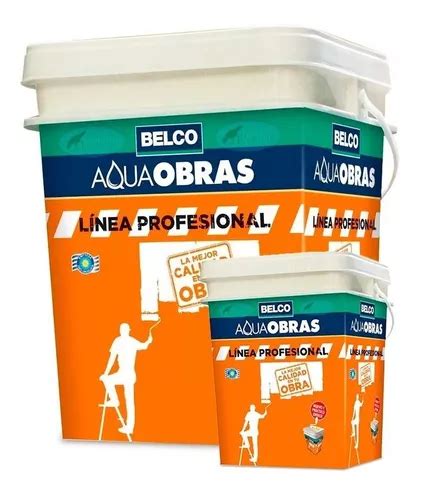 Pintura Cielo Raso Belco Aqua Obra Antihongos L Ynter Cuotas