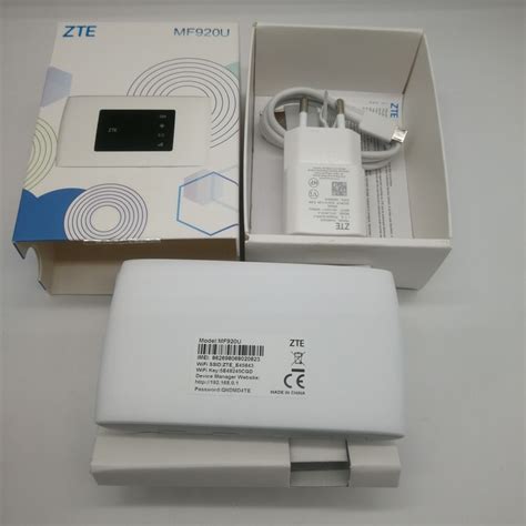 ZTE MF920U 4G Mobile Hotspot With Antenna Port Sincere One Tech