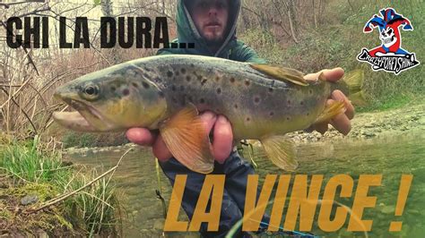 Chi la dura la vince Le Trote più furbe le pesca solo chi non molla