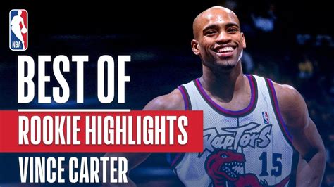 Vince Carter's BEST NBA Rookie Highlights | 1998-1999 NBA Season - YouTube