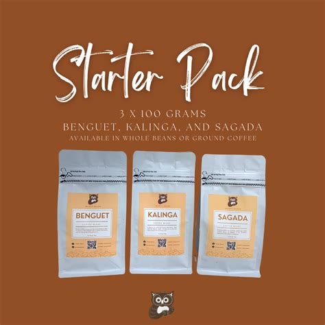 Wakey Beans Starter Pack Premium Sagada Benguet Kalinga Coffee