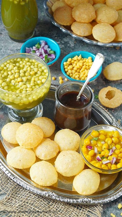 Pani Puri Recipe | How To Make Pani Puri - Aromatic Essence