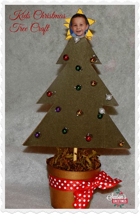 Kids Christmas Tree Craft - This Ole Mom