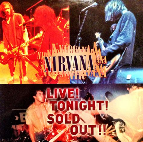 Nirvana - Live! Tonight! Sold Out!! (1994, Laserdisc) | Discogs