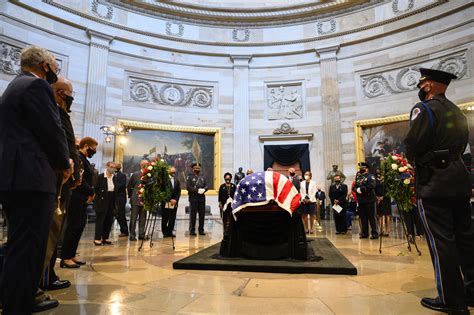 Rep John Lewis Honored At Capitol