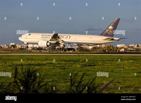 Saudia Saudi Arabian Airlines Cargo Boeing 777 FFG REG HZ AK71