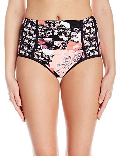 Seafolly Women S Ocean Rose High Waisted Pant Bikini Bottom Swimsuit