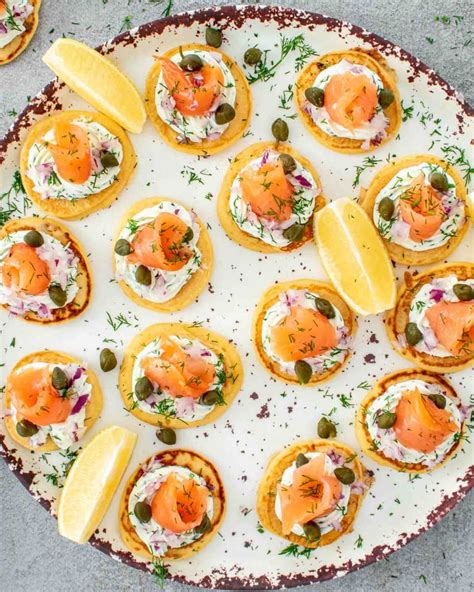 Smoked Salmon Blinis {Made Easy} - Jo Cooks