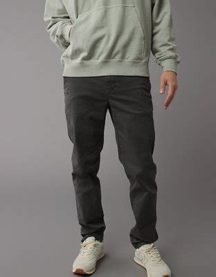 Ae Flex Original Straight Lived In Khaki Pant