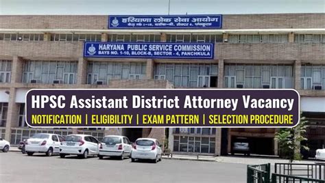 Hpsc Assistant District Attorney Vacancy 2023 Apply Online For 112 Posts Placement Mitra