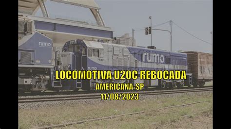 Trem Tanqueiro Locomotiva U20C Rebocada 11 08 2023 YouTube