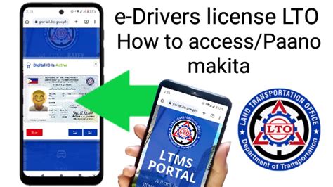 How To Access E Drivers License LTO Paano Makita Ang LTO Digital