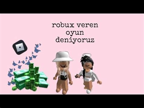 Robux Veren Oyun Denioz Roblox Youtube