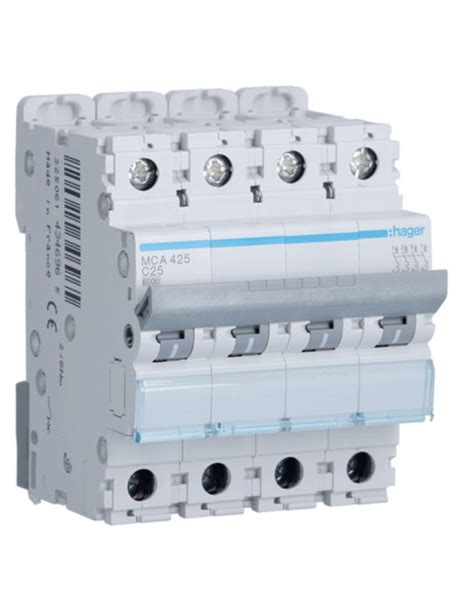 Interruttore Magnetotermico Hager P A Ka C Moduli Mca Matyco