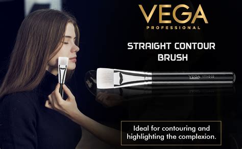 Vega Professional Straight Contour Brush Vppmb 08 Precise Contouring