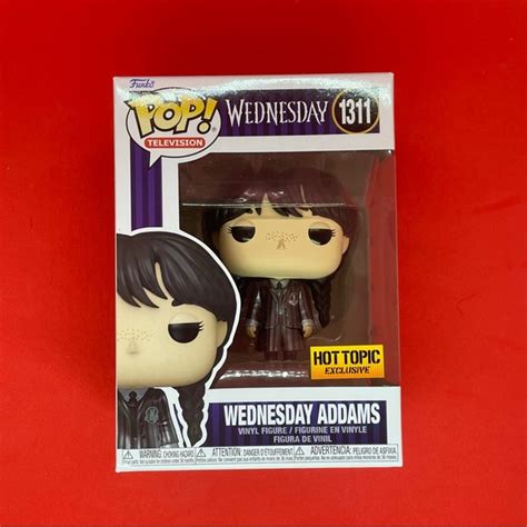 Funko Toys Wednesday Addams Metallic Funko Pop Hot Topic