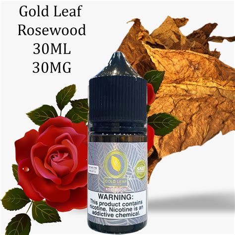 Gold Leaf Rosewood Salt Nic 30ml Vape Shop Dubai