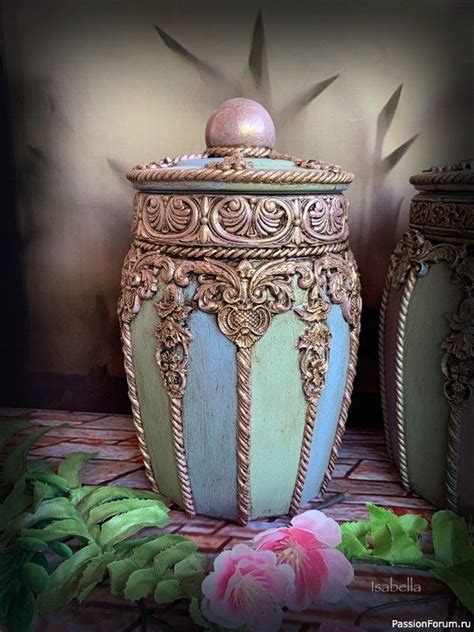 Декор баночек. Винтаж на кухне. | Bottle art, Bottle crafts, Diy glass ...