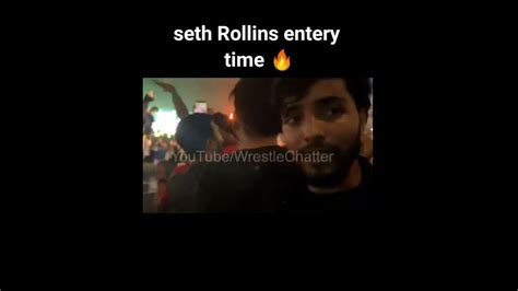 Seth Rollins Entrance India Wwe Superstar Spectacle 2023 Highlights