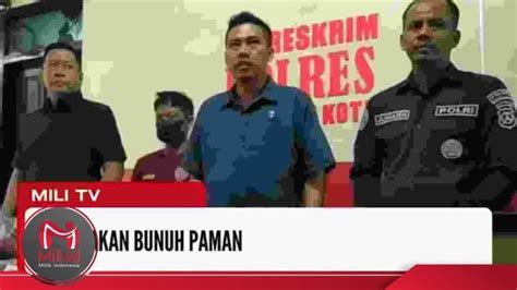 Keponakan Tebas Paman Sendiri Hingga Tewas